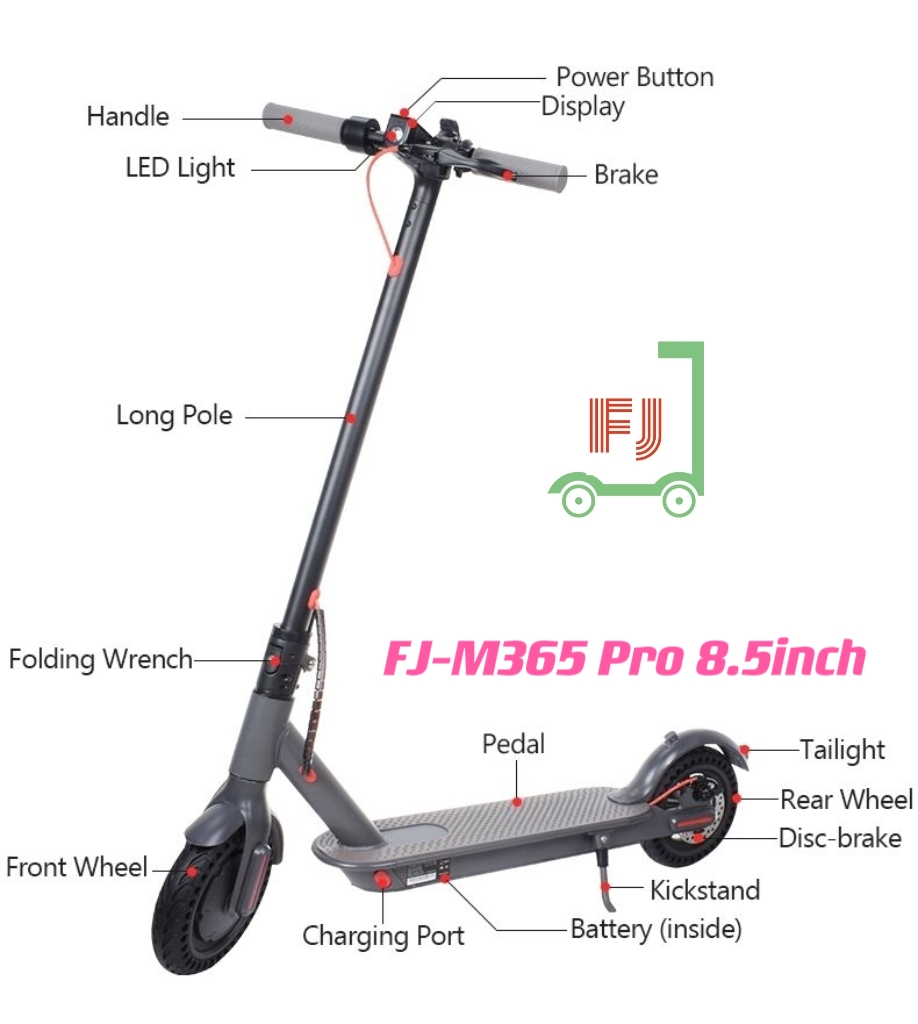 8.5inch 7.8Ah Battery Mobile Phone APP bluetooth  Foldable e scooters China supplier factory folding electric scooters