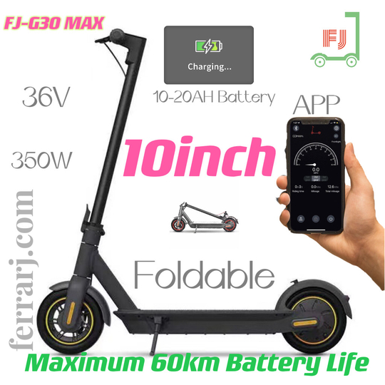 10inch 15Ah battery Bluetooth Mobile App Folding  E Scooters China OEM ODM Manufacturer foldable Electric Scooters